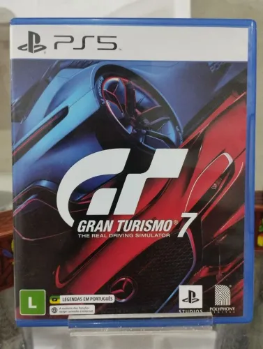 JOGO PS5 GRAN TURISMO 7 - MÍDIA FÍSICA (SEMI NOVO) CONSERVADO