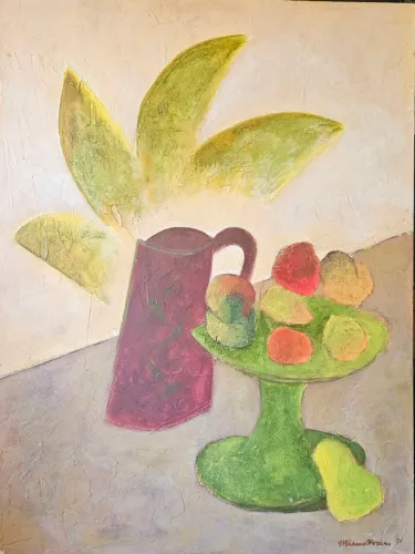 Lindo quadro moderno, colorido, para ambientes sofisticados, 80cm × 60cm