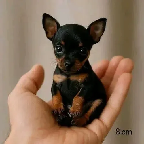 Pinscher OO com Pedigree