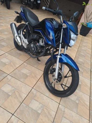 Titan 160 2024 azul 