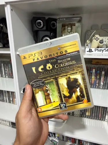 Jogo Ico e Shadow of the Colossus ps3