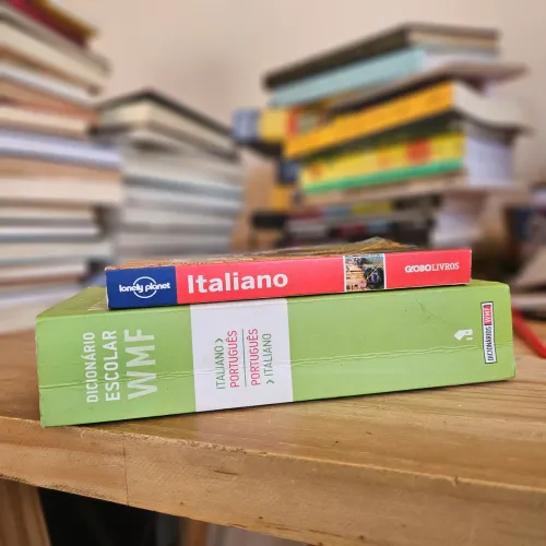 Kit Aprender Italiano: Dicionário WMF + Guia de Viagem Lonely Planet