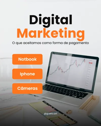 Fazemos serviços de Marketing com permuta