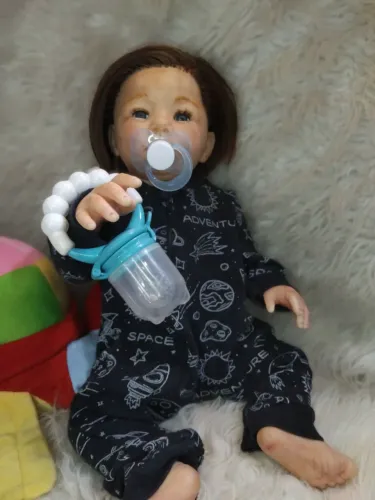 Bebê Reborn Abigail menino
