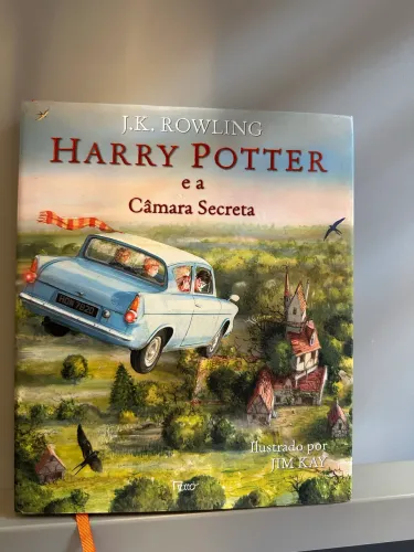 Harry Potter e a Câmara Secreta - ilustrado