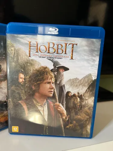Blu ray O Hobbit original (três filmes)
