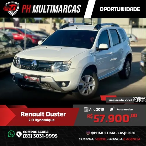 Renault Duster Dynamique 2.0 Hi-flex 16V Aut. 2016