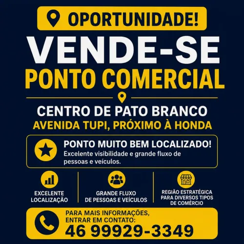 VENDO PONTO COMERCIAL