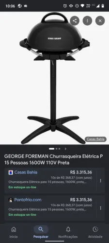 Churrasqueira George forman