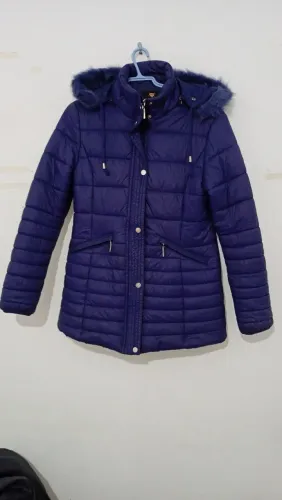 Jaqueta Parka Feminina Azul Marinho