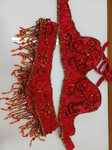 Roupa dança do ventre wats * 