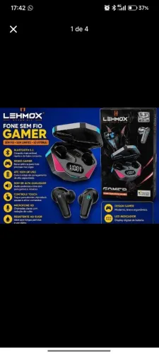 Vendo fone gamer Bluetooth 