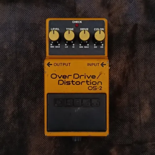 Pedal Para Guitarra Boss Overdrive Distortion OS-2