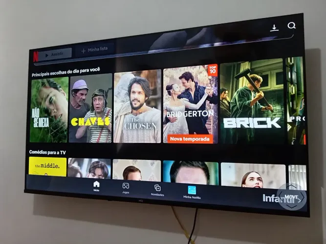 SMART TV HQ 50 POLEGADAS NOVA IMAGEM É AUDIO TOP