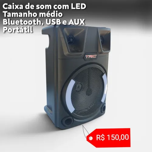Caixa de Som amplificadora TRC