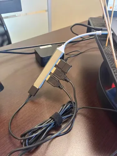 adaptador tipo C x 4 USB