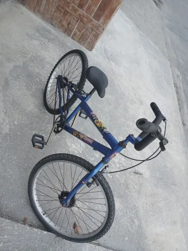 Bicicleta aro 24 pegar e andar