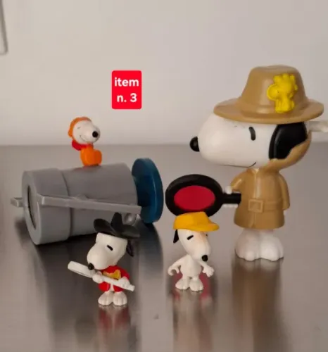 Raros itens da coleção SNOOPY, alguns da década de 90