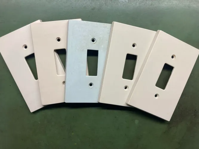 Placa espelho interruptor