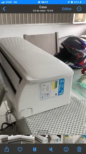 Vendo Ar condicionado Britânia 18 mil btus ( usado)