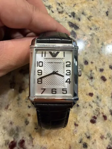Relógio Empório Armani Ano 2011 Original (Paris - França) Único Dono Usado Bem Conservado
