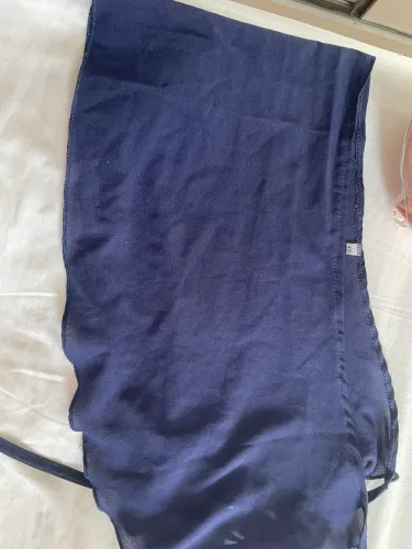 Saia de ballet azul