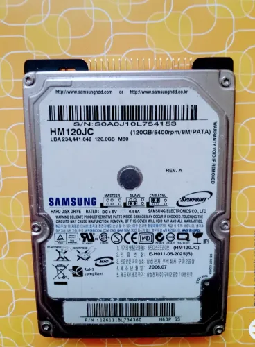 HD- IDE NOTEBOOK 120 GB