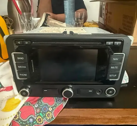 Multimídia Original Volkswagen RNS 315 Touchscreen GPS - Jetta/Amarok
