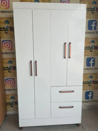 Guarda roupa 4 portas 