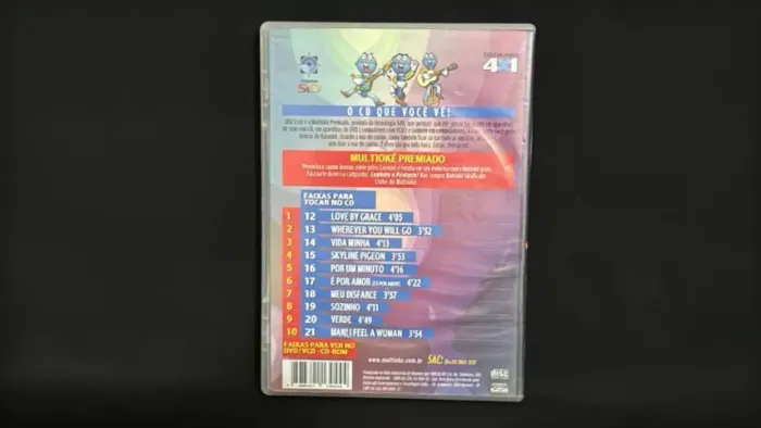 DVD ORIGINAL MULTIOKÊ DO RAUL GIL