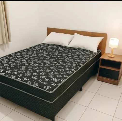 Cama Box Casal Conjugada Espuma Entrega Grátis em 24h