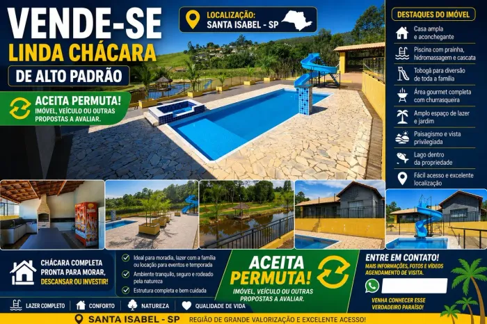 CASA DE CAMPO EM LOCAL RESERVADO