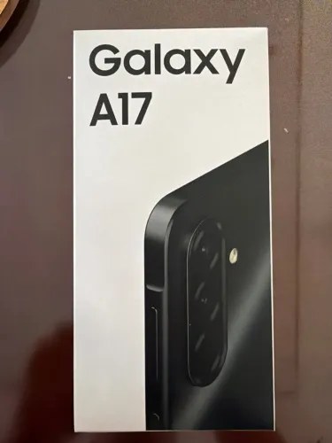 Smartphone Samsung A17 4GB/128GB Preto - Lacrado sem uso