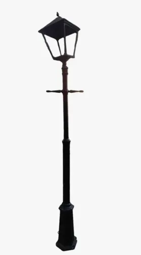 Poste De Luz Colonial Para Jardim 245x40.