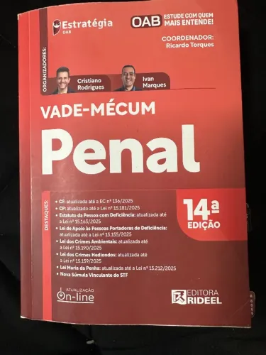 PROMOÇÃO Vade Mecum Penal - Estratédia OAB - 14ed