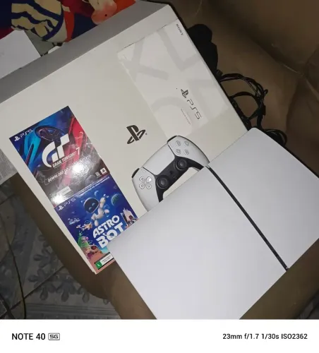 Ps5 novo usado. Apenas uma vez por teste 