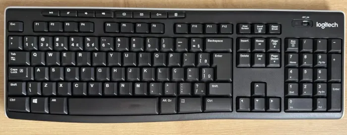 Teclado sem fio Logitech K270i