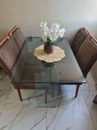 MESA DE VIDRO