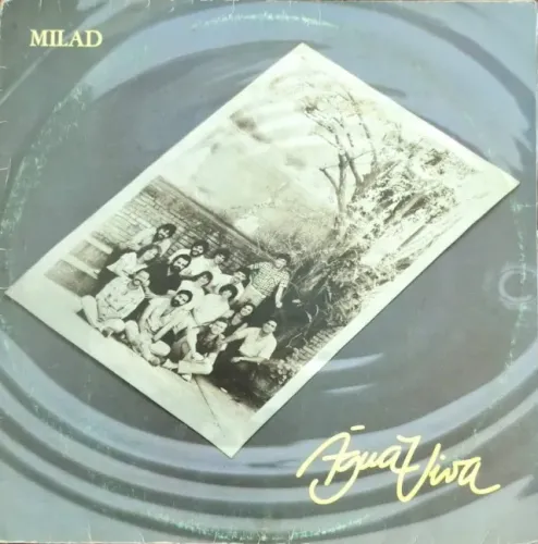 Lp Disco de Vinil Gospel Evangélico Milad - Água viva - com encarte