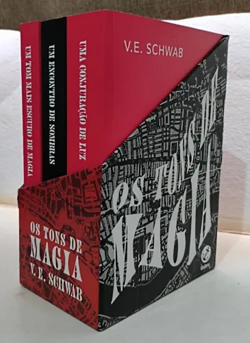 Box Os Tons de Magia - V. E. Schwab (3 Livros)