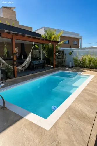 Casa em Condomínio para Venda em Rio das Ostras, Alphaville, 4 dormitórios, 2 suítes, 5 ba