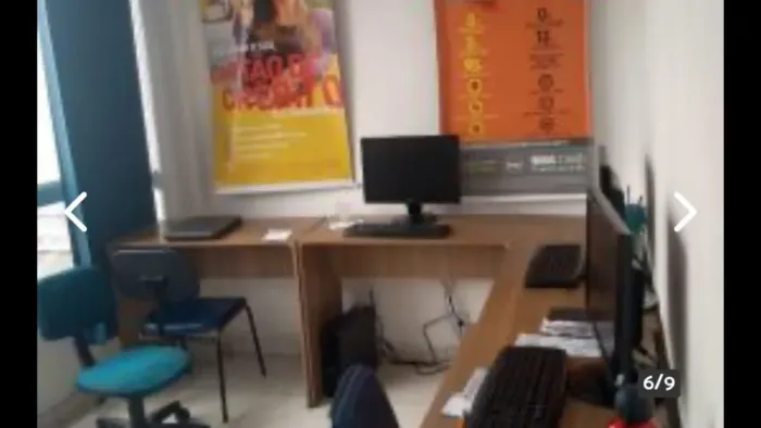 Compartilho sala comercial