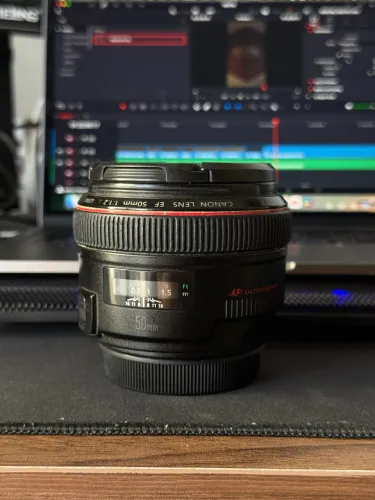 Lente Canon 50mm F1.2 Usm 