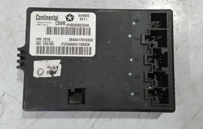 Módulo De Banco Town & Country 2011 2012 / P05026632ak