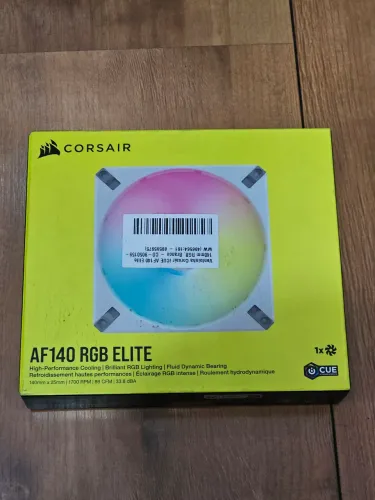 KIT com 7 Fans AF140 Elite iCue Corsair