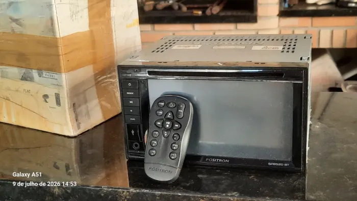 Multimídia DVD player positron