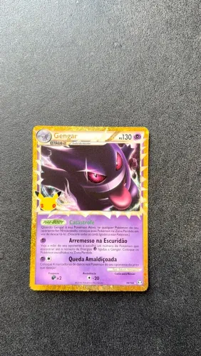 Carta Pokémon Gengar  94/102 Celebrações 30 Anos