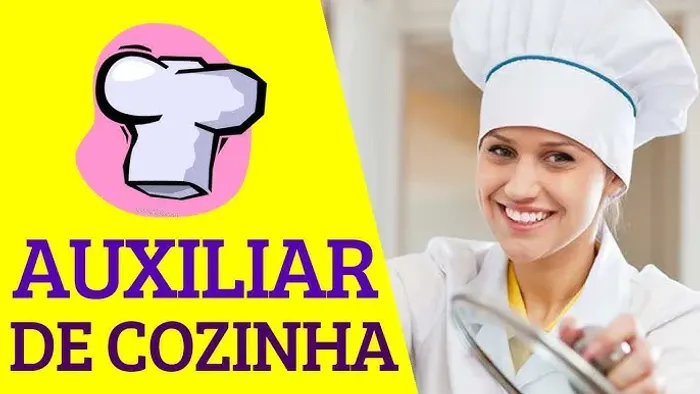 Contratamos auxiliar de cozinha!