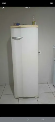 Geladeira e máquina