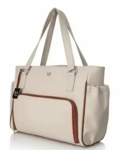 Bolsa grande para o dia a dia, com compartimento térmico e notebook